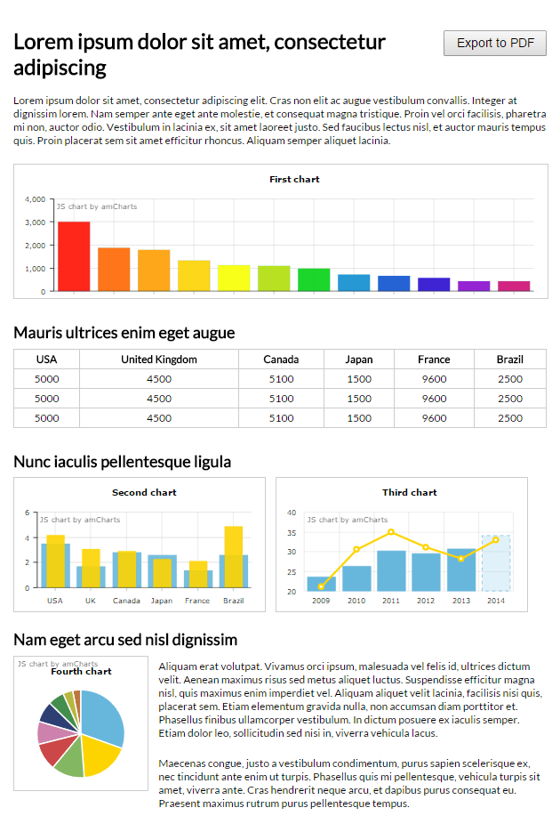 From To Chart Pdf